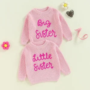 Big Sister Little Sister Matching Jumper