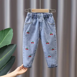 Girls Cowboy  Denim Pants